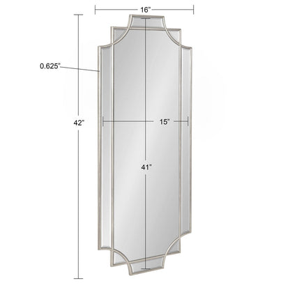 Miroir mural décoratif traditionnel encadré Kate et Laurel Minuette