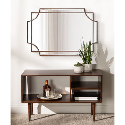 Miroir mural décoratif traditionnel encadré Kate et Laurel Minuette