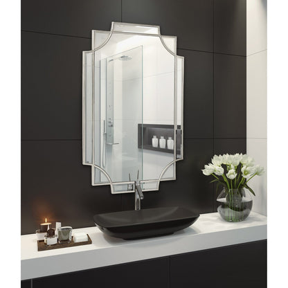 Miroir mural décoratif traditionnel encadré Kate et Laurel Minuette