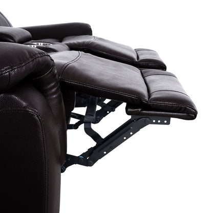 Collection de canapés inclinables manuels en cuir pour le salon Meubles inclinables en cuir pour la maison, le bureau et le salon