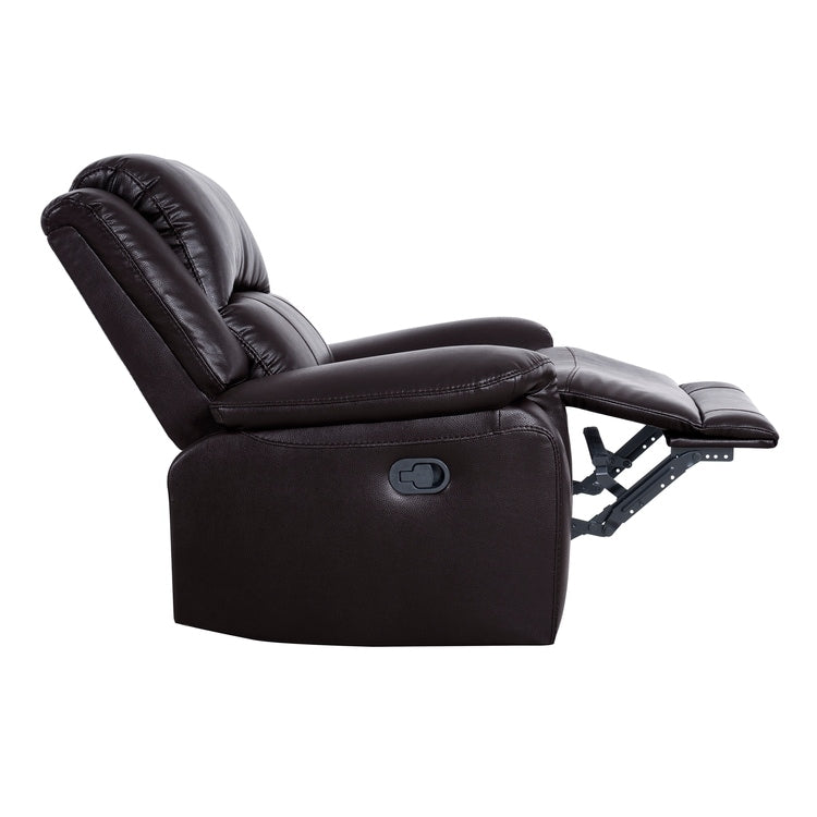 Collection de canapés inclinables manuels en cuir pour le salon Meubles inclinables en cuir pour la maison, le bureau et le salon