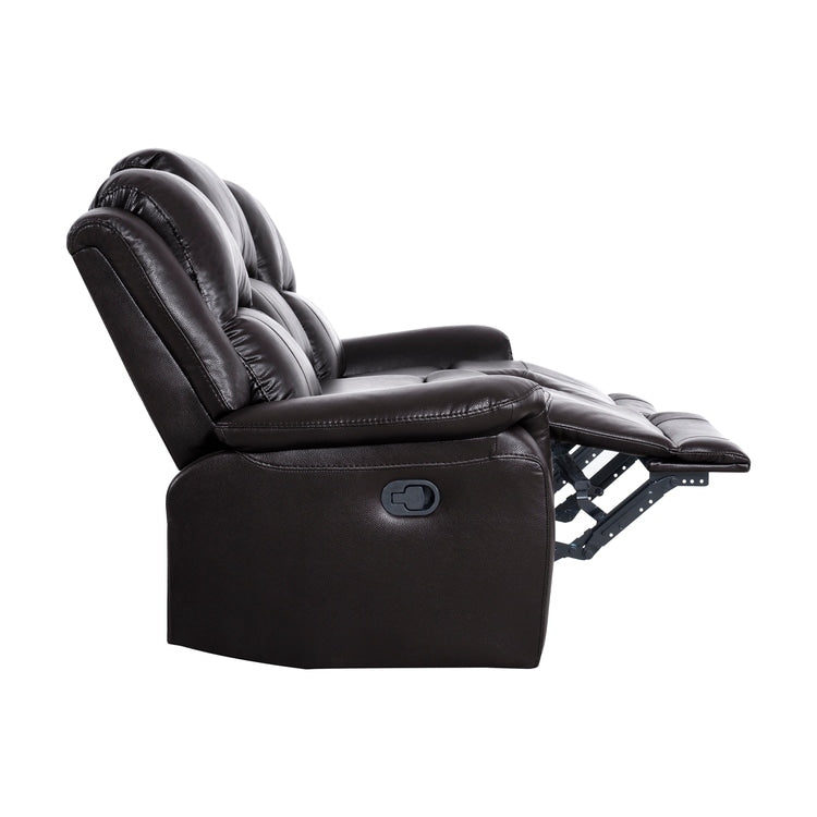 Collection de canapés inclinables manuels en cuir pour le salon Meubles inclinables en cuir pour la maison, le bureau et le salon