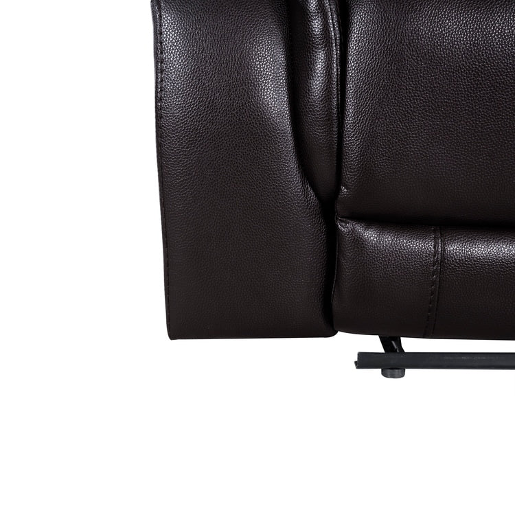 Collection de canapés inclinables manuels en cuir pour le salon Meubles inclinables en cuir pour la maison, le bureau et le salon