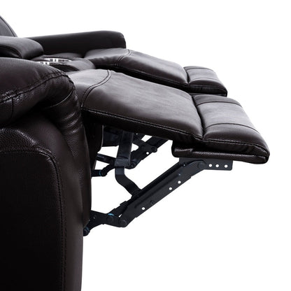 Collection de canapés inclinables manuels en cuir pour le salon Meubles inclinables en cuir pour la maison, le bureau et le salon