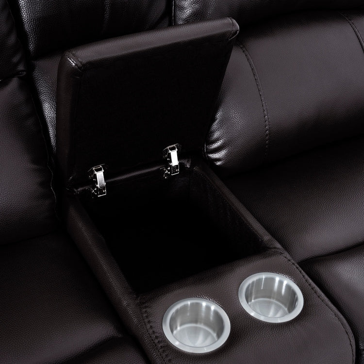 Collection de canapés inclinables manuels en cuir pour le salon Meubles inclinables en cuir pour la maison, le bureau et le salon