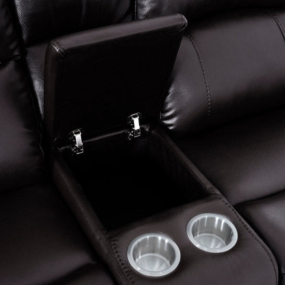 Collection de canapés inclinables manuels en cuir pour le salon Meubles inclinables en cuir pour la maison, le bureau et le salon