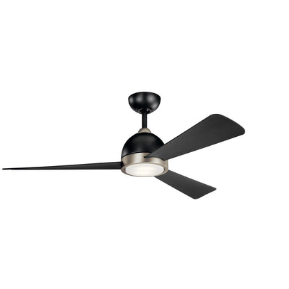 Ventilateur de plafond intérieur Kichler Incus 56 à 3 pales avec éclairage LED