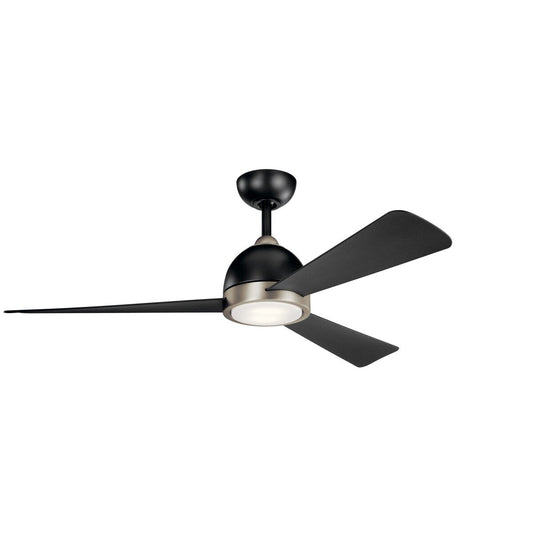 Ventilateur de plafond intérieur Kichler Incus 56 à 3 pales avec éclairage LED
