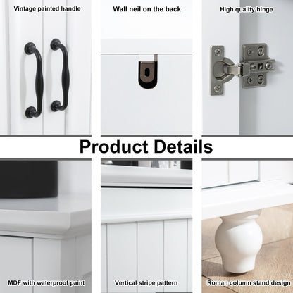 Buffet de cuisine, meuble de bar à café, meuble de rangement d'appoint