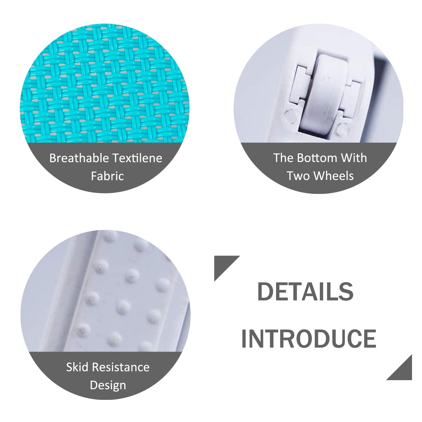 Chaise longue inclinable et réglable Kozyard Alan avec pieds en aluminium et résine polypropylène