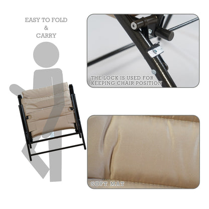 Ensemble de bistrot pliant rembourré Kozyard Elsa 3 pièces pour patio extérieur