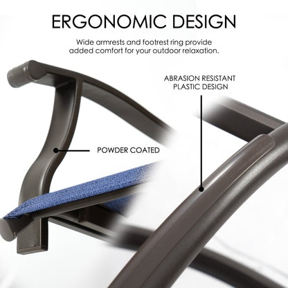 Ensemble de tabourets et chaises de bar pivotants hauts Kozyard Isabella