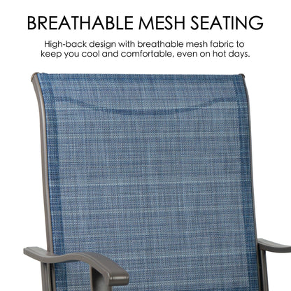 Ensemble de tabourets et chaises de bar pivotants hauts Kozyard Isabella