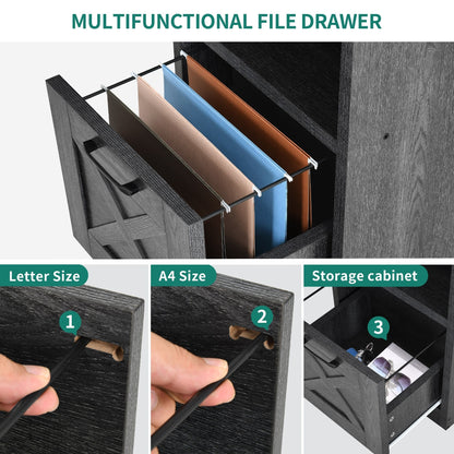 Bureau de jeu en L Moasis de 59 pouces avec support pour écran