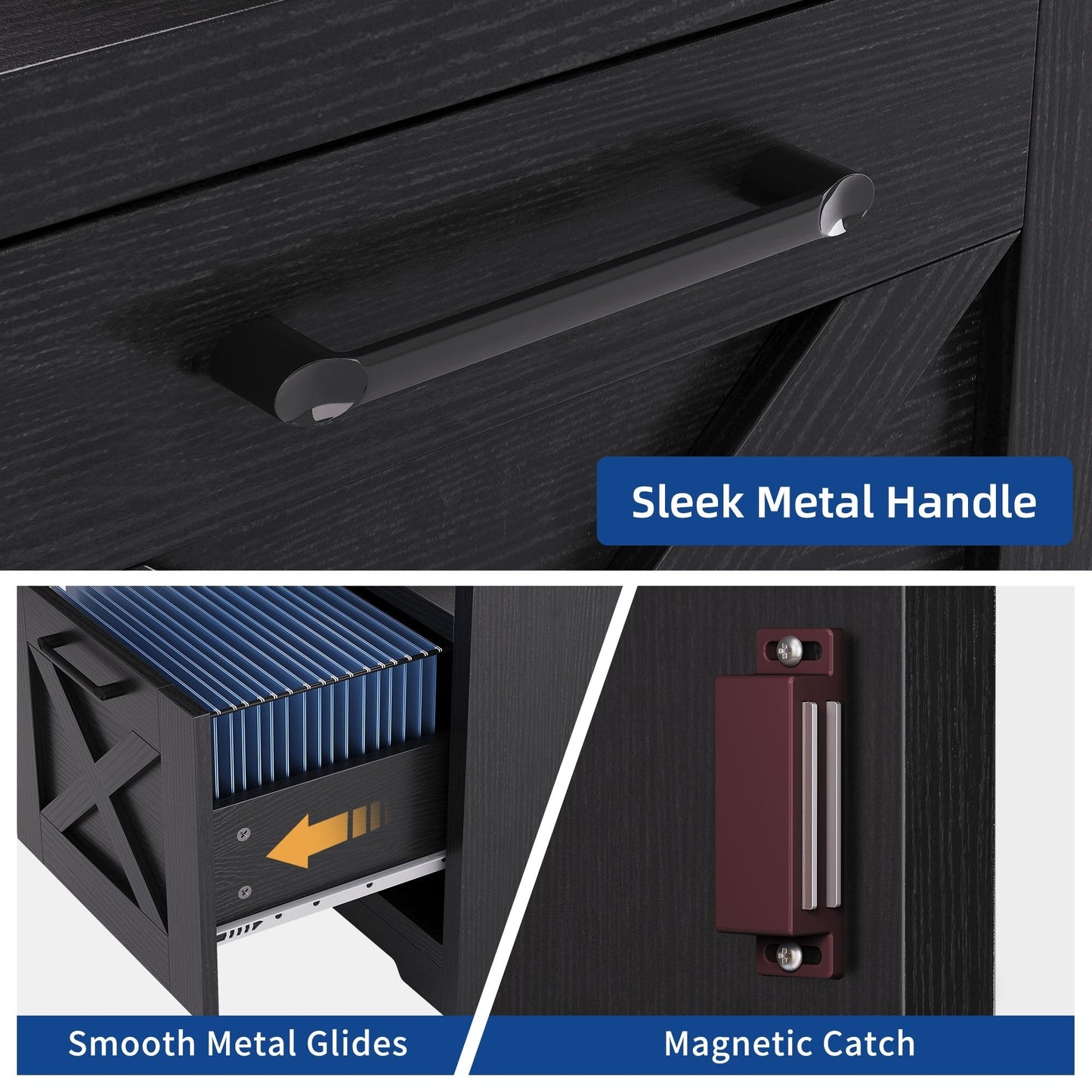 Bureau de jeu en L Moasis de 59 pouces avec support pour écran