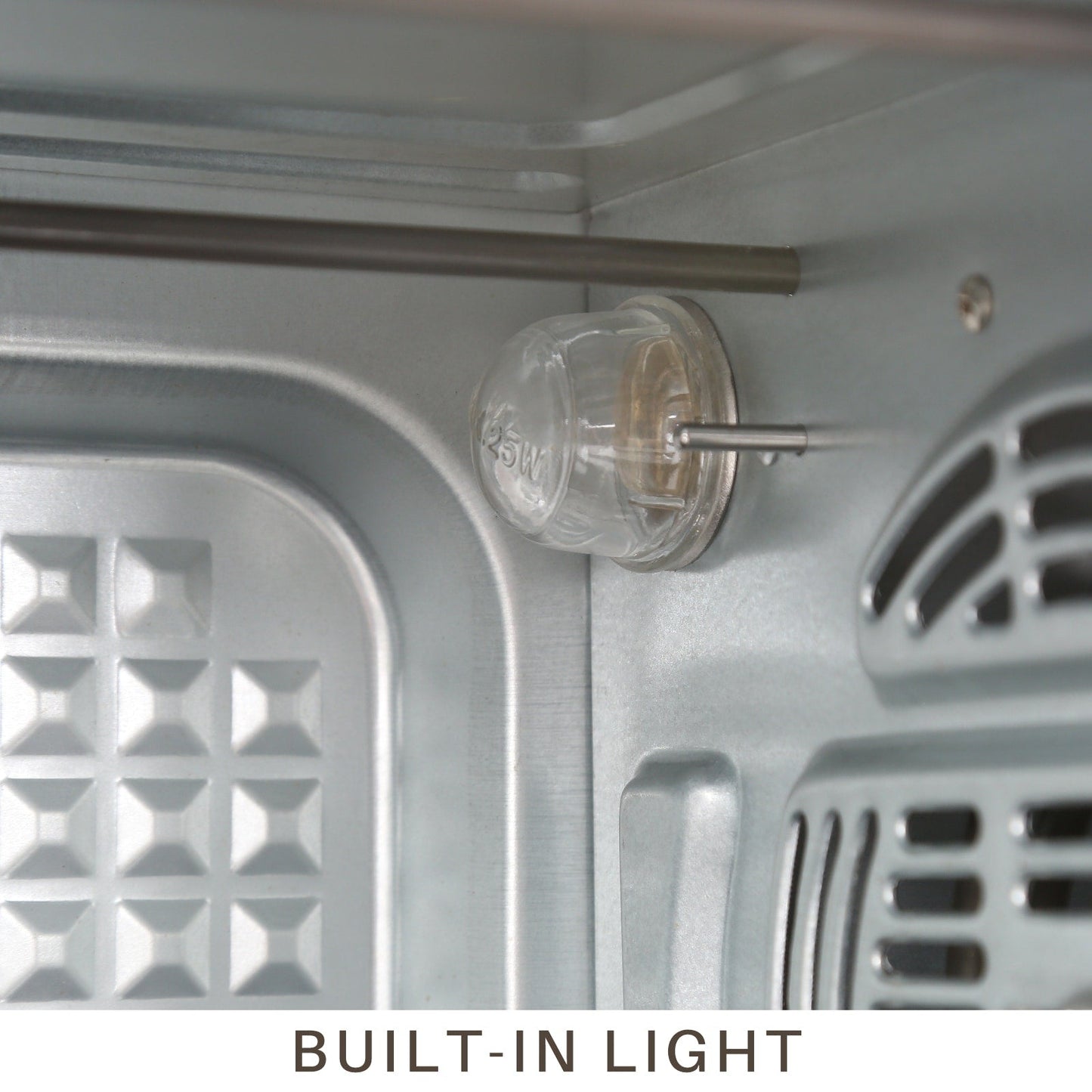 LNC 12-en-1 Grand four grille-pain de comptoir 34 pintes avec convection et friteuse à air - 19,5 L x 15 l x 12,5 H