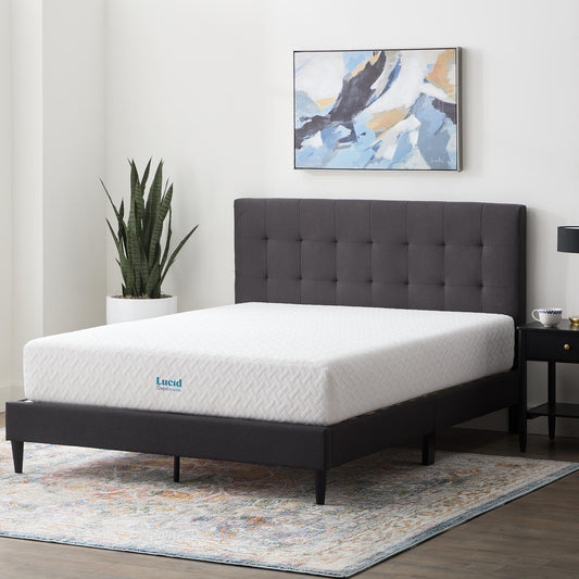 Matelas Lucid Firm en mousse à mémoire de forme gel de 10 pouces