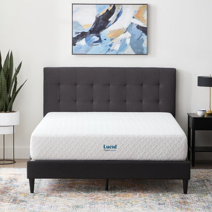 Matelas Lucid Firm en mousse à mémoire de forme gel de 10 pouces