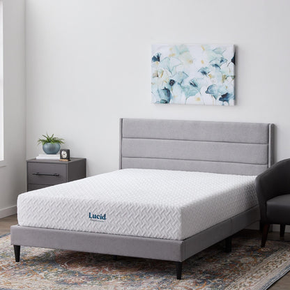 Matelas ferme en mousse à mémoire de forme Lucid de 12 pouces