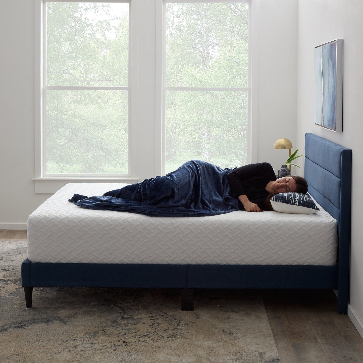 Matelas Lucid en mousse à mémoire de forme gel de 14 pouces