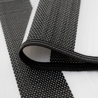 Tapis d'intérieur/extérieur à rayures de plage Lalune