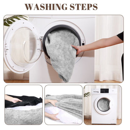 Lit géant pour chien (71 x 48 x 14 cm), lavable, idéal pour les siestes des humains et des adultes.