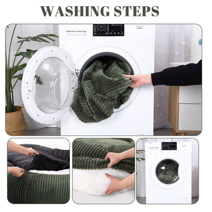 Lit géant pour chien (71 x 48 x 14 cm), lavable, idéal pour les siestes des humains et des adultes.