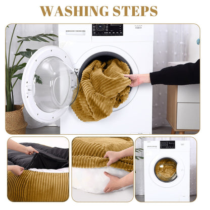 Lit géant pour chien (71 x 48 x 14 cm), lavable, idéal pour les siestes des humains et des adultes.