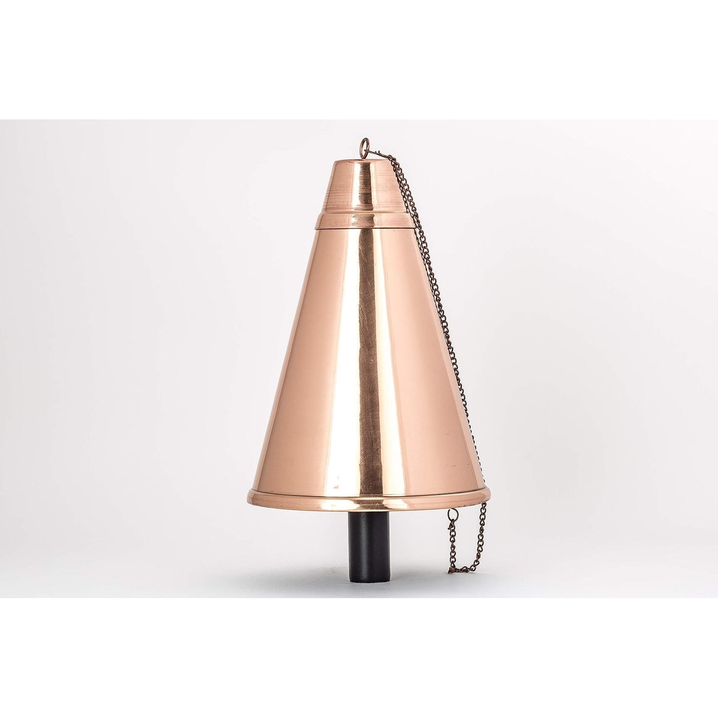 Grande torche tiki hawaïenne en forme de cône