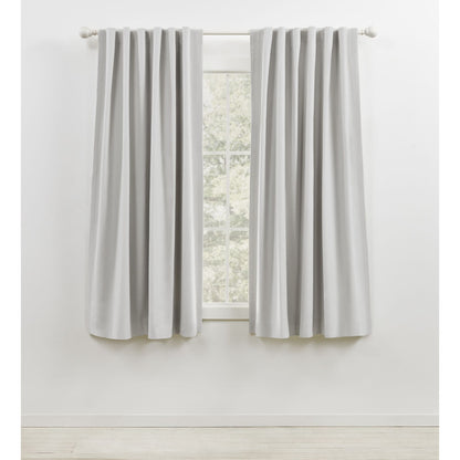 Panneau de rideau simple occultant à languette arrière et passe-tringle Lauren Ralph Lauren Waller