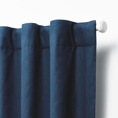 Panneau de rideau simple occultant à languette arrière et passe-tringle Lauren Ralph Lauren Waller