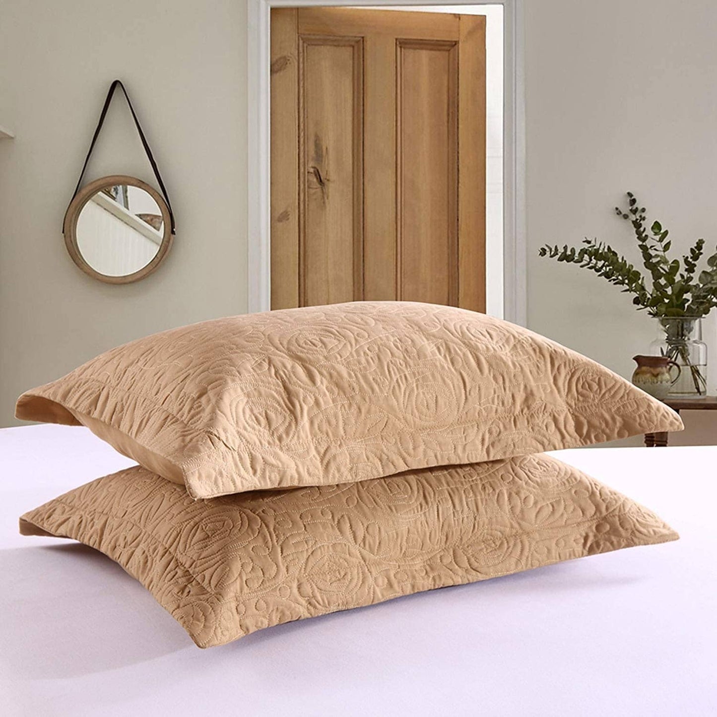 Housse de coussin brodée Manor Porch &amp; Den (lot de 2)