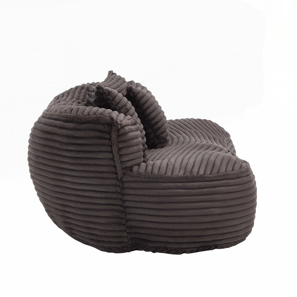 Canapé paresseux confortable et durable, fauteuil poire à dossier haut pour adultes et enfants - 2 places