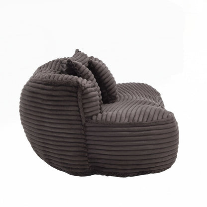 Canapé paresseux confortable et durable, fauteuil poire à dossier haut pour adultes et enfants - 2 places