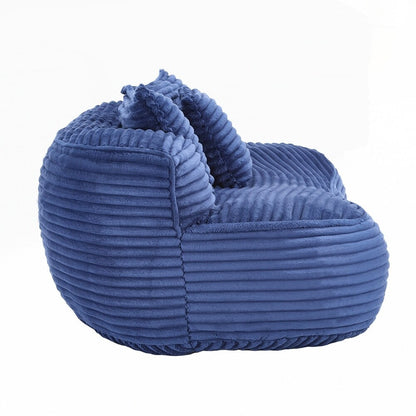 Canapé paresseux confortable et durable, fauteuil poire à dossier haut pour adultes et enfants - 2 places
