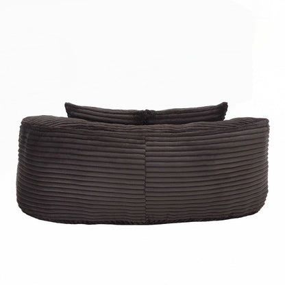 Canapé paresseux confortable et durable, fauteuil poire à dossier haut pour adultes et enfants - 2 places