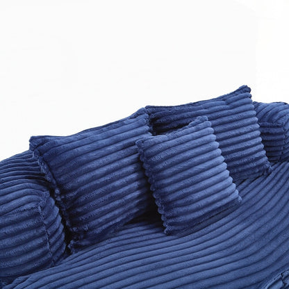 Canapé paresseux confortable et durable, fauteuil poire à dossier haut pour adultes et enfants - 2 places