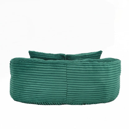 Canapé paresseux confortable et durable, fauteuil poire à dossier haut pour adultes et enfants - 2 places