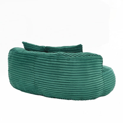 Canapé paresseux confortable et durable, fauteuil poire à dossier haut pour adultes et enfants - 2 places