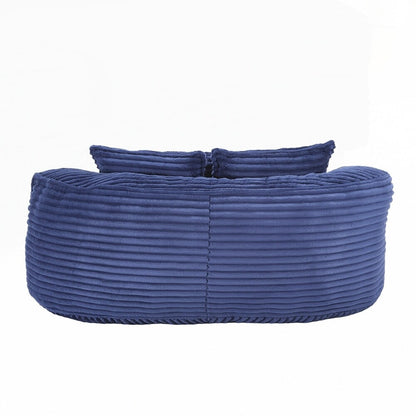 Canapé paresseux confortable et durable, fauteuil poire à dossier haut pour adultes et enfants - 2 places