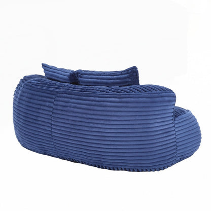 Canapé paresseux confortable et durable, fauteuil poire à dossier haut pour adultes et enfants - 2 places