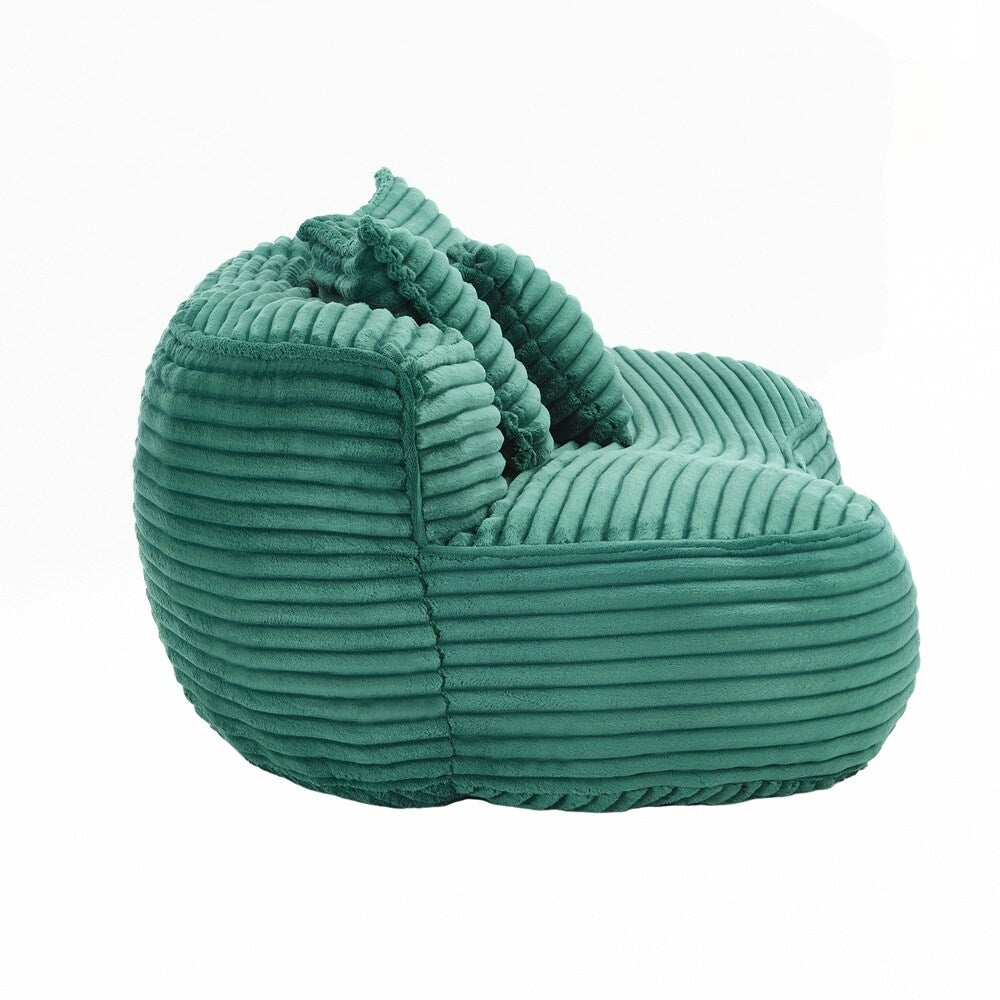 Canapé paresseux confortable et durable, fauteuil poire à dossier haut pour adultes et enfants - 2 places