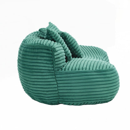 Canapé paresseux confortable et durable, fauteuil poire à dossier haut pour adultes et enfants - 2 places
