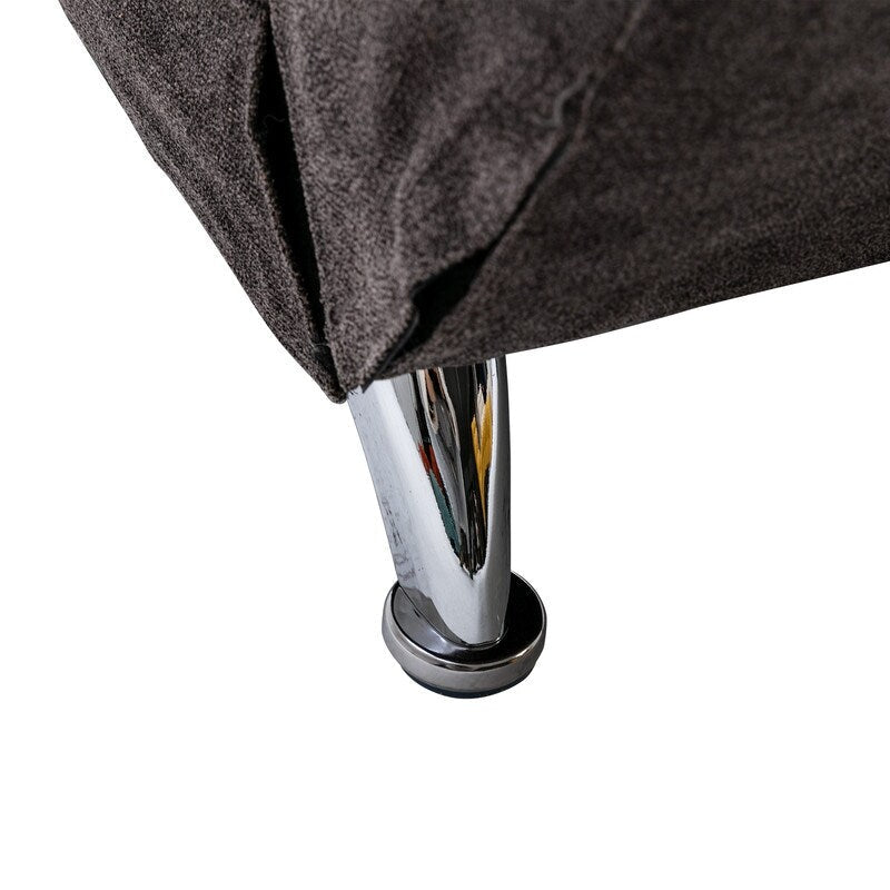 Fauteuil de massage inclinable en lin avec télécommande, fauteuil de massage électrique ergonomique, 5 modes