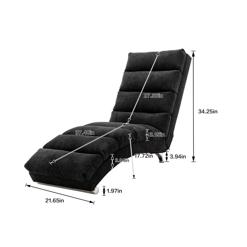 Fauteuil de massage inclinable en lin avec télécommande, fauteuil de massage électrique ergonomique, 5 modes