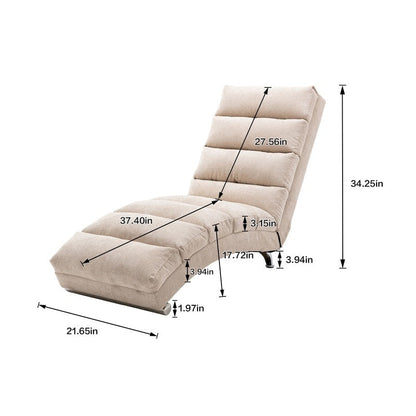 Fauteuil de massage inclinable en lin avec télécommande, fauteuil de massage électrique ergonomique, 5 modes
