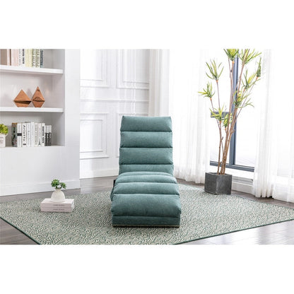 Fauteuil de massage inclinable en lin avec télécommande, fauteuil de massage électrique ergonomique, 5 modes
