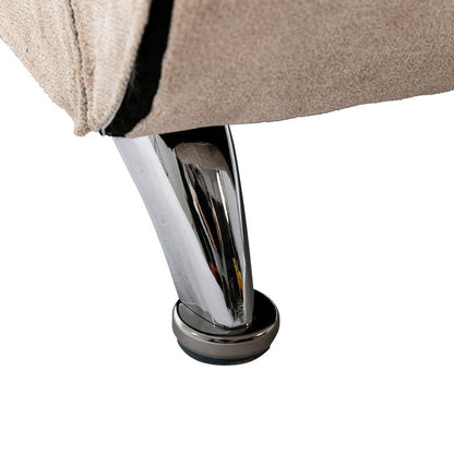 Fauteuil de massage inclinable en lin avec télécommande, fauteuil de massage électrique ergonomique, 5 modes