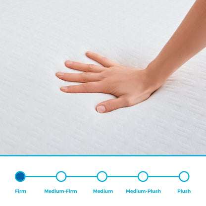 Matelas en mousse à mémoire de forme ActiveRelief Gel de 5 pouces de Linenspa Essentials