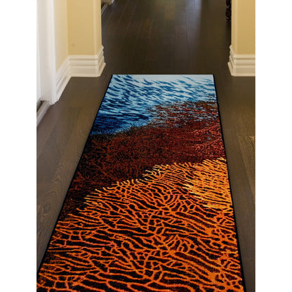 Tapis intérieur/extérieur corail Liora Manne Marina